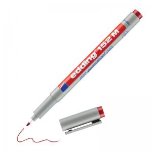 edding 152 M Non-Permanent Pen Red 4-152002
