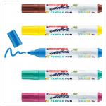 edding 17 Funtastics Textile Fun Textile Marker For Children Set of 5 Assorted 4-17-5
