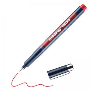 edding 1800 0.1 Profipen Red 4-180001002