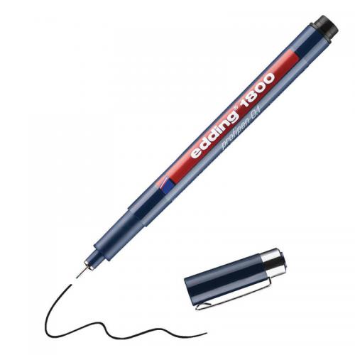 edding 1800 Profipen 0.1 Blister of 1 Black 4-180001-1-1001
