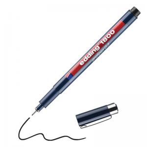 edding 1800 0.3 Profipen Black 4-180003001