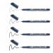 edding 1880 Drawliner Set of 4 Black 4-1880-4
