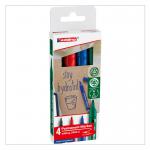 edding 2000 C Permanent Marker Assorted 4Pcs Set 4-2000-4-2