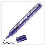 edding 2000 C Permanent Marker Violet 4-2000C008