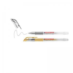 Edding 2185 Gel Roller Blister Of 2 Gold And Silver 4-2185-2-1-53-54