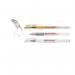 edding 2185 Gel Roller Set of 3 Assorted Metallic-White 4-2185-3