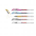 edding 2185 Gel Roller Set of 5 Assorted Metallic-White 4-2185-5