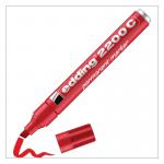 edding 2200 C Permanent Marker Red 4-2200C002