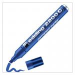 edding 2200 C Permanent Marker Blue 4-2200C003