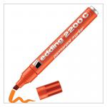 edding 2200 C Permanent Marker Orange 4-2200C006