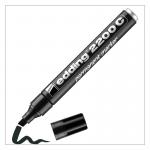 edding 2200 C Permanent Marker Blister of 1 Black 4-2200C-1-1001