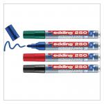 edding 250 Whiteboard Marker Blister of 4 Assorted 4-250-4-1999