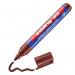edding 30 Brilliant Paper Marker Brown 4-30007