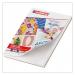 edding 30010 Acrylic Postcard Pad A6 20 Sheets White 4-30010-A6