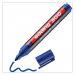 E-3001 Bl Prof Permanent Marker Blue 4-300-1-1003