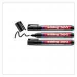 E-3003 Bl Prof Permanent Marker Black 4-300-3-1001
