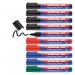 edding 30 Brilliant Paper Marker Folding Box of 10 Assorted 4-30999