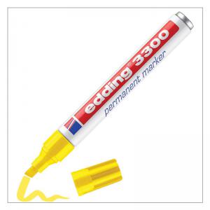edding 3300 Permanent Marker Yellow 4-3300005