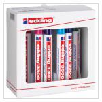 edding 3300 Permanent Marker System Box of 10 Assorted 4-3300-10