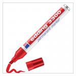 edding 3300 Permanent Marker Blister of 1 Red 4-3300-1-1002
