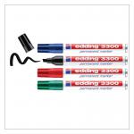edding 3300 Permanent Marker Blister of 4 Assorted 4-3300-4-1999