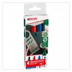 edding 3300 Permanent Marker Assorted 4Pcs Set 4-3300-4-2