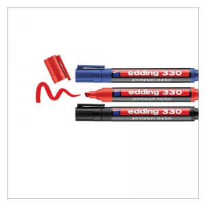 edding 330 Permanent Marker Blister of 3 Assorted 4-330-3-1999