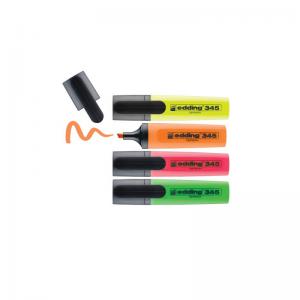edding 345 Highlighter Set of 4 Assorted 4-345-4