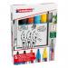 edding Flipchart Marker Set Highlight + Shading 6-Piece 4-385-380-383-6