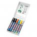 edding Flipchart Marker Set Highlight + Shading 6-Piece 4-385-380-383-6