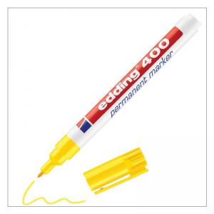 edding 400 Permanent Marker Yellow 4-400005