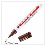 edding 400 Permanent Marker Brown 4-400007