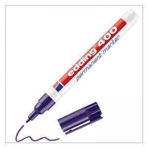 edding 400 Permanent Marker Violet 4-400008