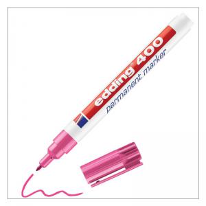 edding 400 Permanent Marker Pink 4-400009