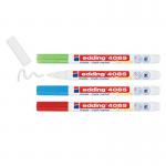 edding 4085 Chalk Marker Blister of 4 Assorted Basic 4-4085-4-1BAS