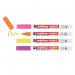 edding 4085 Chalk Marker Blister of 4 Assorted Neon 4-4085-4-1NEON