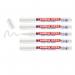edding 4095 Chalk Marker Set of 5 White 4-4095-5049