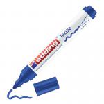 edding 4500 Textile Marker Blue 4-4500003