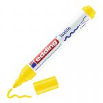 edding 4500 Textile Marker Yellow 4-4500005