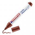 edding 4500 Textile Marker Brown 4-4500007
