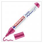 edding 4500 Textile Marker Carmine Red 4-4500019