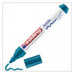 edding 4500 Textile Marker Orient Blue 4-4500033
