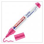 edding 4500 Textile Marker Neon Pink 4-4500069