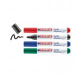 edding 4500 Textile Marker Blister of 4 Assorted Basic 4-4500-4-1999