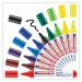 edding 4500 Textile Marker Folding Box of 10 Assorted Basic 4-4500999
