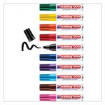 edding 500 Permanent Marker Folding Box of 10 Assorted 4-500999