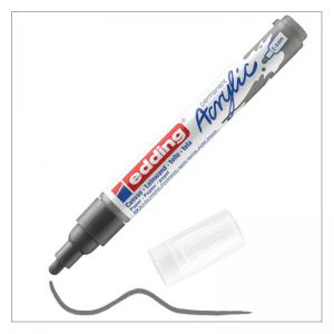 edding 5100 Acrylic Marker Medium Anthracite 4-5100926