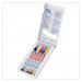 edding 5300 Acrylic Marker Fine Assorted Basic 5Pcs Set 4-5300-5S