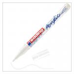 edding 5300 Acrylic Marker Fine Traffic White 4-5300922