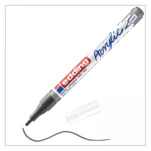 edding 5300 Acrylic Marker Fine Anthracite 4-5300926